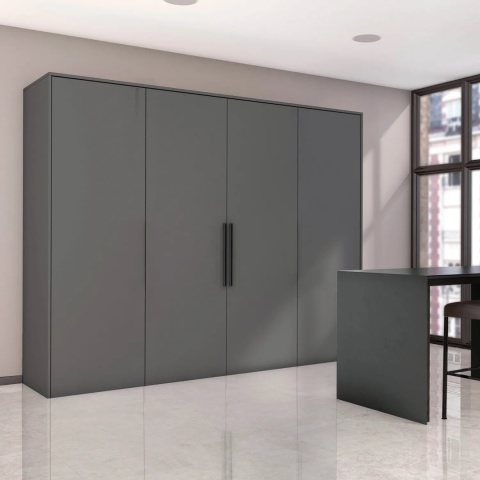 Podstawowy komplet okuć Concepta3 do drzwi przesuwnych LEWY 25kg Emuca