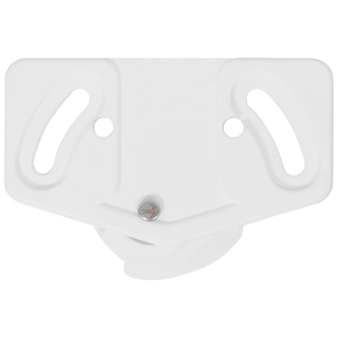 Prowadnik dolny do drzwi przesuwnych Valcomp biały