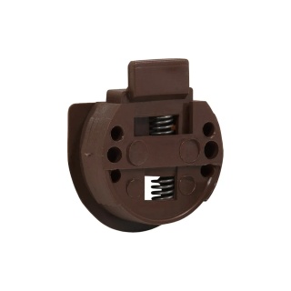 Prowadnik górny do drzwi przesuwnych Valcomp brązowy