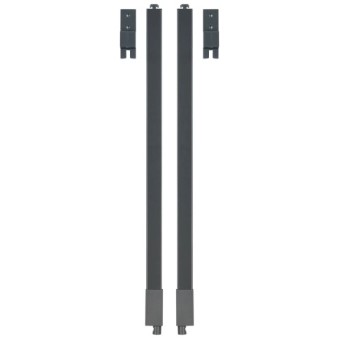 Relingi do szuflad ELITE BOX L-550mm AMIX antracyt