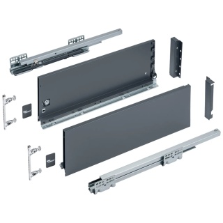 Szuflada ELITE BOX L-250mm H-167mm Wysoka antracyt AMIX