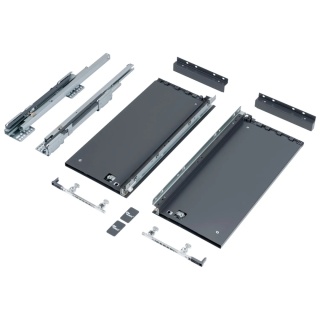 Szuflada ELITE BOX L-250mm H-199mm Bardzo Wysoka antracyt AMIX