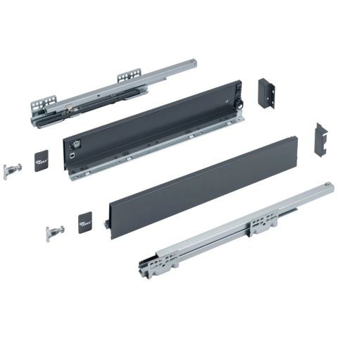 Szuflada ELITE BOX L-250mm H-84mm Niska biała AMIX