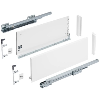 Szuflada ELITE BOX L-300mm H-199mm Bardzo Wysoka biała AMIX