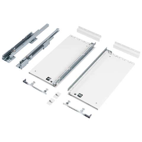 Szuflada ELITE BOX L-350mm H-199mm Bardzo Wysoka biała AMIX