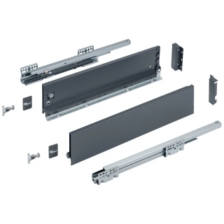 Szuflada ELITE BOX L-400mm H-116mm Średnia antracyt AMIX