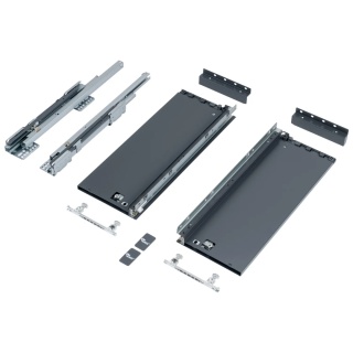 Szuflada ELITE BOX L-450mm H-167mm Wysoka antracyt AMIX