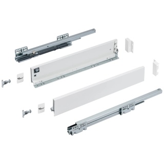 Szuflada ELITE BOX L-550mm H-84mm Niska biała AMIX