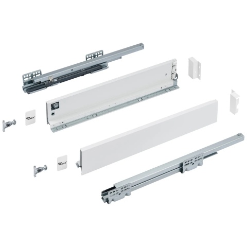 Szuflada ELITE BOX L-550mm H-84mm Niska biała AMIX