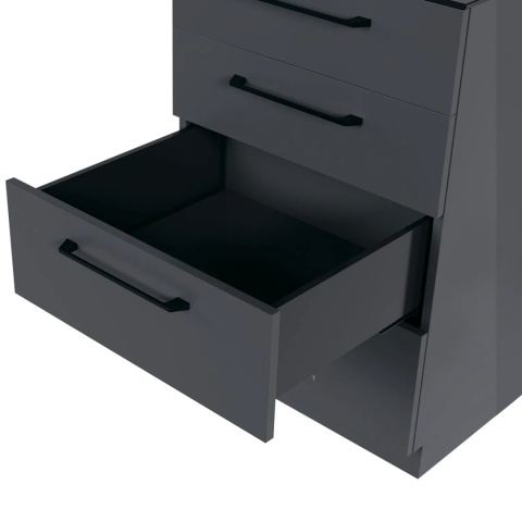 Szuflada ULTRA BOX H-167mm L-350mm Wysoka grafit REJS
