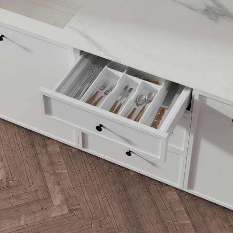 Szuflada ULTRA BOX H-199mm L-350mm Bardzo Wysoka biała REJS