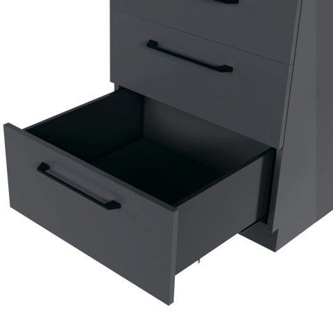 Szuflada ULTRA BOX H-199mm L-350mm Bardzo Wysoka grafit REJS