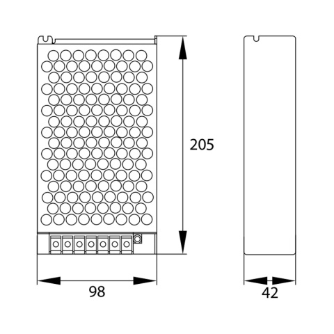 Zasilacz LED 150W 12V IP20 do taśmy LED Bemko