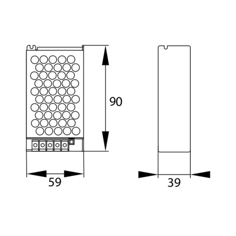 Zasilacz LED 25W 12V IP20 do taśmy LED Bemko