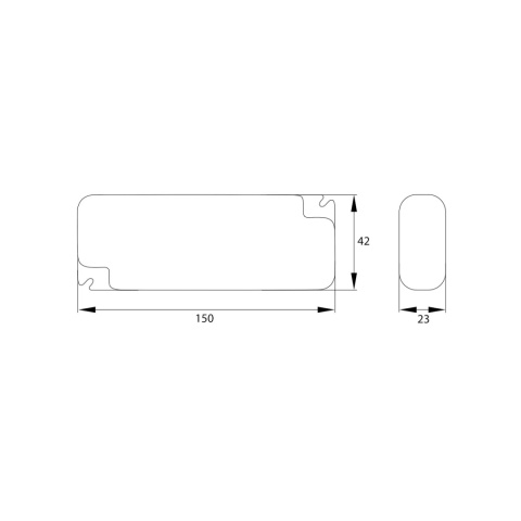 Zasilacz LED 36W 12V IP67 hermetyczny do taśmy LED Bemko