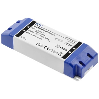 Zasilacz LED PRO+ 100W 12V IP20 do taśmy LED GTV