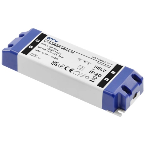 Zasilacz LED PRO+ 36W 12V IP20 do taśmy LED GTV