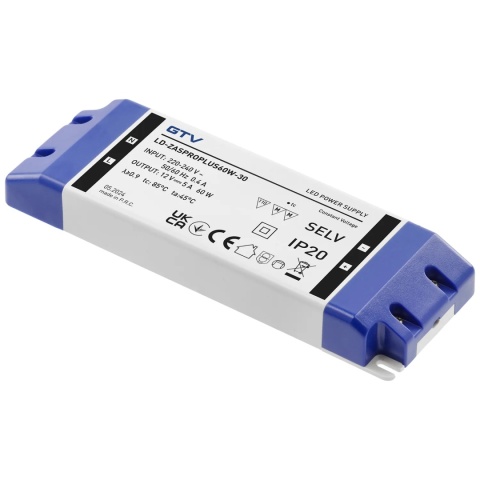 Zasilacz LED PRO+ 60W 12V IP20 do taśmy LED GTV