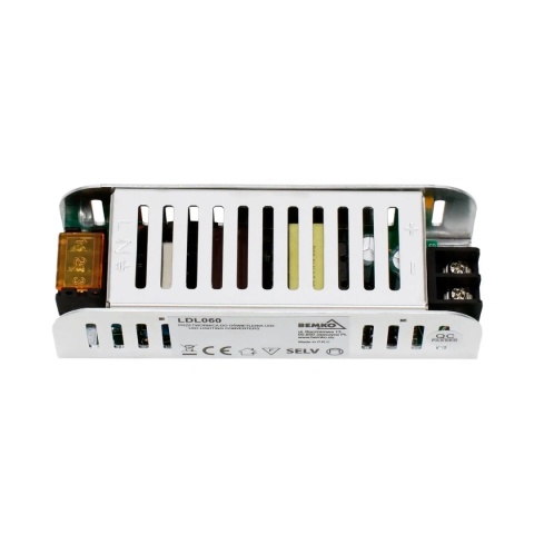 Zasilacz elektroniczny LED 24V 60W IP20 Bemko