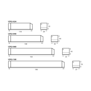 Zasilacz elektroniczny LED hermetyczny IP67 12V 24W Bemko