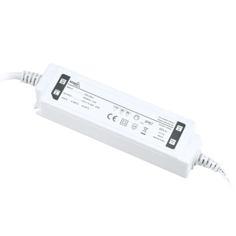 Zasilacz elektroniczny LED hermetyczny IP67 12V 40W Bemko