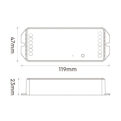 Kontroler MIBOXER PZ5 Sterownik taśma LED 15w1 LED Zigbee 3.0 12-48VDC 20A