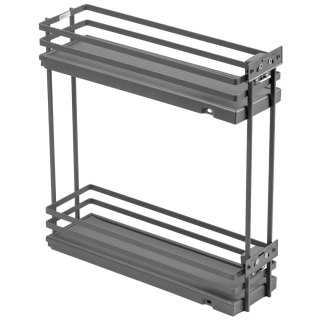 Kosz Cargo MovixPro 20 2P boczny lewy Antracyt GTV