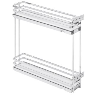 Kosz Cargo MovixPro 20 2P boczny prawy Biały Chrom GTV