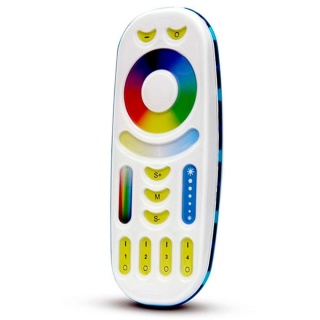 Pilot kontroler MiBOXER RGB+CCT 4-strefowy 12-24V 12A RF WiFi do taśm LED FUT092
