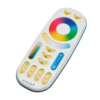 Pilot kontroler MiBOXER RGB+CCT 4-strefowy 12-24V 12A RF WiFi do taśm LED FUT092