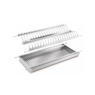 Suszarka do naczyń dwupoziomowa do szafki 80cm stal nierdzewna PRIMA Rejs