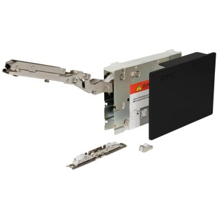 System podnośników do frontów HORIZON PUSH TO OPEN MOCNY - Czarny