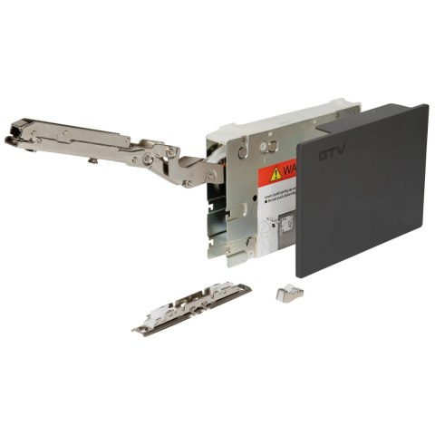 System podnośników do frontów HORIZON PUSH TO OPEN ŚREDNI - Antracyt