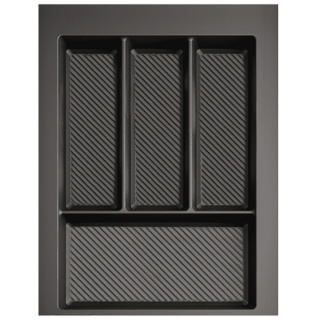 Wkład na sztućce do szuflady Organizer MAX 40 Grafit Rejs