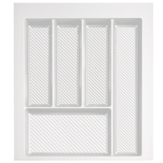 Wkład na sztućce do szuflady Organizer MAX 45 Biały Rejs