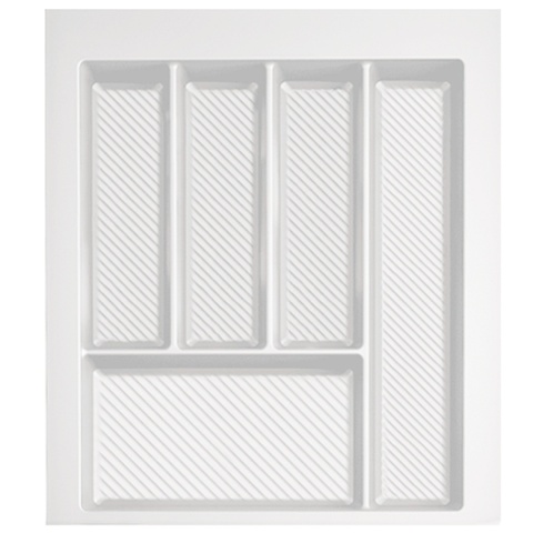 Wkład na sztućce do szuflady Organizer MAX 45 Biały Rejs