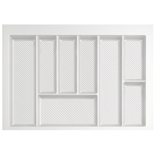 Wkład na sztućce do szuflady Organizer MAX 70 Biały Rejs