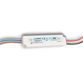Zasilacz montażowy hermetyczny Cobalt Electro do taśm LED 12V 10W IP67 ZPV-10-12