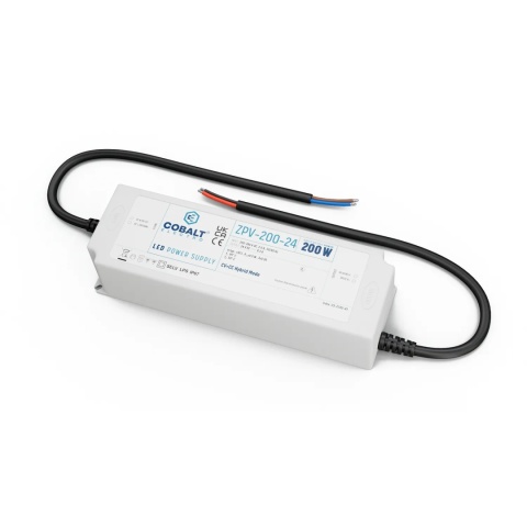 Zasilacz montażowy hermetyczny Cobalt Electro do taśm LED 24V 200W IP67 ZPV-200-24