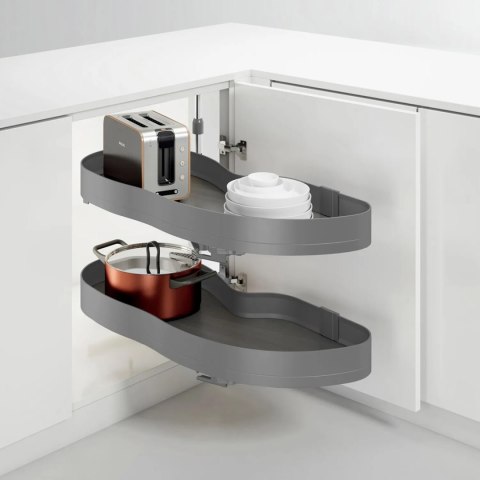 Cargo Magic Corner LAKE 900mm Nerka Harmony PRAWY Antracyt