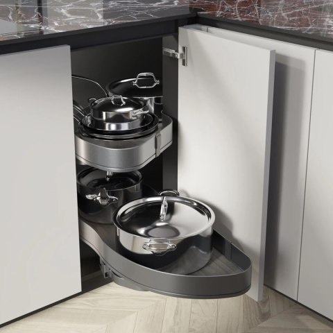 Cargo Magic Corner LAKE 900mm Nerka Harmony PRAWY Antracyt