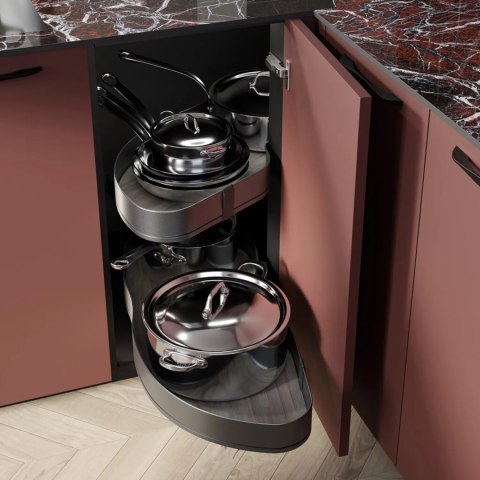 Cargo Magic Corner LAKE 900mm Nerka Harmony PRAWY Antracyt