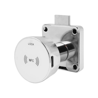 Elektroniczny zamek meblowy kwadratowy na Kartę Dostępu NFC RFID