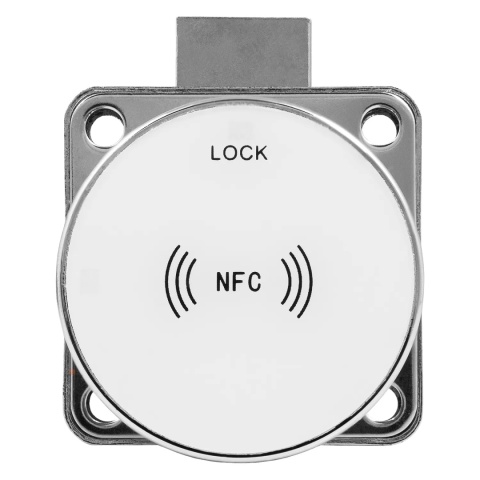 Elektroniczny zamek meblowy kwadratowy na Kartę Dostępu NFC RFID