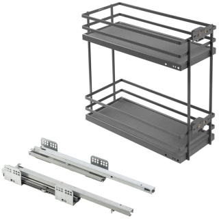 Kosz Cargo MovixPro 25 2P boczny Antracyt GTV