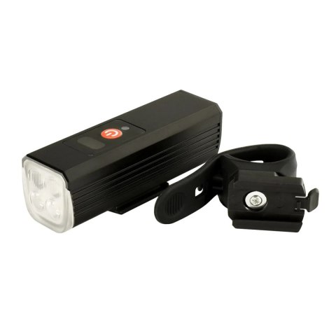 Lampka rowerowa LED przednia akumulatorowa 600 lm USB-C IP65 2000mAh
