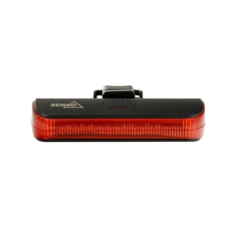 Lampka rowerowa LED tylna akumulatorowa 30 lm IP65 Bemko