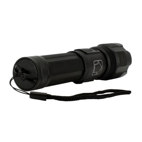 Latarka hybrydowa LED ZOOM 10W 600 lm akumulatorowa IP42 Bemko