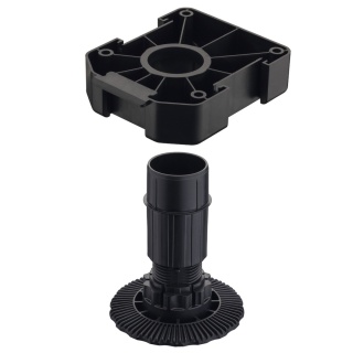 HAFELE AXILO H-60 główka + nóżka, stopka meblowa regulowana, mocna, 250 kg