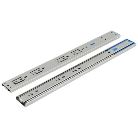 Prowadnica kulkowa do szuflad LB H-45 L-500mm CICHY DOMYK PEŁNY WYSUW